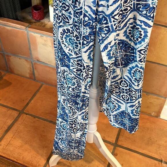 KAS Designs split length kaftan style dress/swimsuit coverup, XL! - Picture 9 of 13